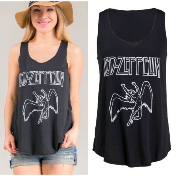 Tops - LAST ONE! ❤️ LED ZEPPELIN TANK🎸